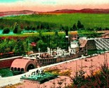 Steamer in Cascade Locks Columbia River Oregon OR Unused Vtg Postcard 1920s - £5.51 GBP