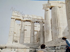 1971 Acropolis Parthenon Interior Ruins Athens Ektachrome 35mm Slide - £4.26 GBP