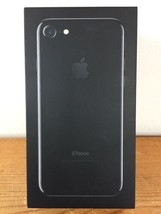 Empty Box Only Apple I Phone 7 Jet Black 128GB Model A1660 Packaging Box - £19.65 GBP