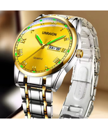 Luminous Fully Automatic Mechanical Watch  Watch Dual Calendar Business ... - $25.99