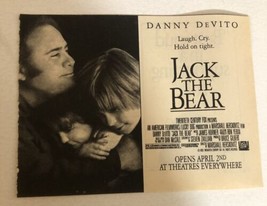 Jack The Bear Tv Guide Vintage Print Ad Danny DeVito Tpa12 - £4.65 GBP