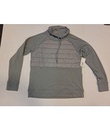 XERSION Womens Gray Active Wear Pullover Fleece Top NWT Size M - $20.00