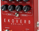 Stereo Delay &amp; Reverb Combo Effects Pedal Ambient Guitar Pedal with 3 Pa... - $199.72
