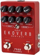 Stereo Delay &amp; Reverb Combo Effects Pedal Ambient Guitar Pedal with 3 Pairs Comb - £157.10 GBP