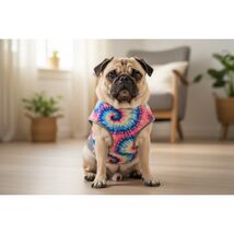 Dog Vest Canada Pooch Tie Dye Dog Cooling Vest Pink Blue Yellow Mesh Siz... - $8.41