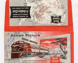 1950s Rock Island Lines Railroad Ticket Jacket &amp; Ticket Scenic America E... - $21.78
