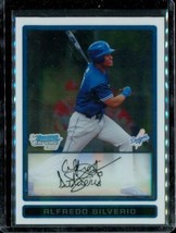 2009 Baseball Card Bowman Chrome Prospects BCP141 Alfredo Silverio La Dodgers - £7.56 GBP