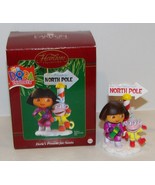 2002 CARLTON CARDS DORA THE EXPLORER DORA&#39;S PRESENT FOR SANTA ORNAMENT I... - €21,49 EUR