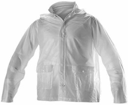 Alleson Cheerleading Full Zip Rain Jacket with Detachable Hood Sz M NWT - £21.97 GBP