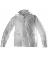 Alleson Cheerleading Full Zip Rain Jacket with Detachable Hood Sz M NWT - $38.27 CAD