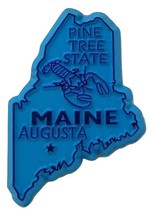 Maine The Pine Tree State Blue Fridge Magnet - £4.73 GBP