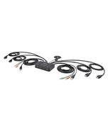 Startech C2-DH46-UA2-KVM 2-PORT COMPACT 4K KVM SWITCH - DUAL-MONITOR CAB... - $651.96 CAD