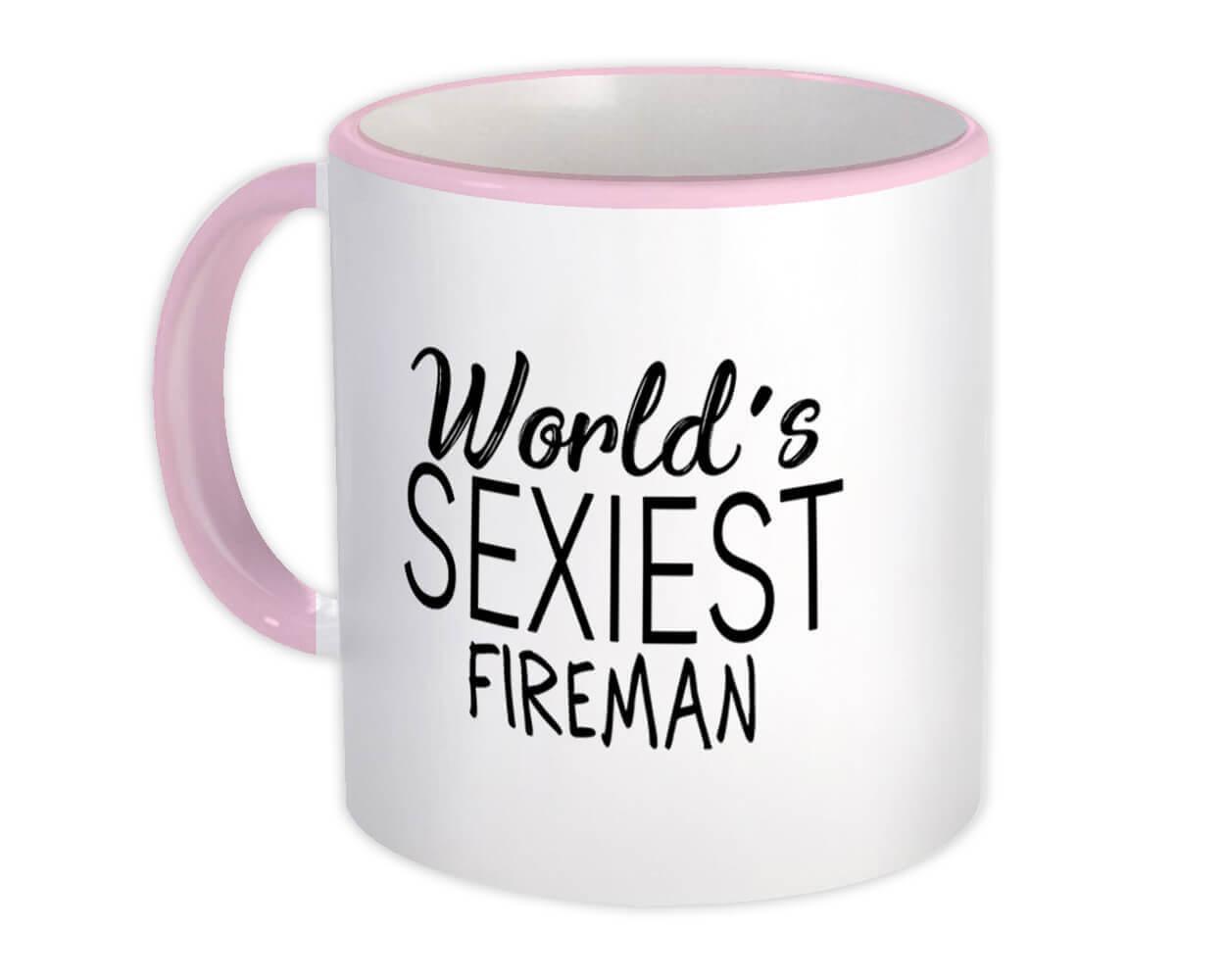 Worlds Sexiest FIREMAN : Gift Mug Profession Work Friend Coworker Item image 11