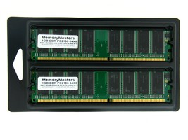 2GB  2X1GB MEMORY FOR EMACHINES T1740 T1742 T1840 T1842 T1860 T1862 - £17.61 GBP