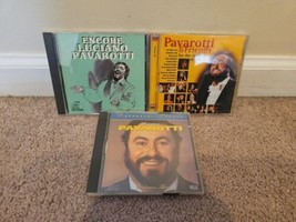 Lot of 3 Luciano Pavarotti CDs: Encore, For The Children Of Liberia, Legendary  - £7.58 GBP