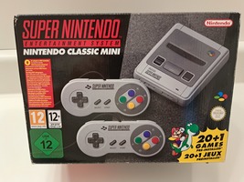 SNES Nintendo Classic Mini: Super Nintendo (Europe) W/ 21 Games No Region Lock - £117.30 GBP