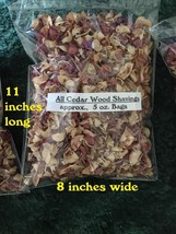 VP Cedar Wood Chips All Fresh Approx., 5 Ounce Bag Smells Wonderful! Usa Seller - $7.23