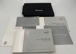 2014 Nissan Rogue Owners Manual Set with Case OEM I03B35056 - £31.85 GBP