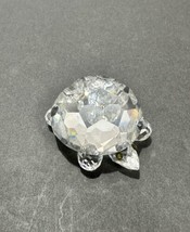 Swarovski Crystal Turtle / Tortoise Large 010037 Mint Rare Retired - £38.45 GBP