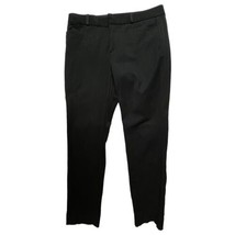 Banana Republic Sloan Solids Dress Career Pants Black Pockets 4 - £18.67 GBP