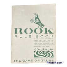 Game Parts Pieces Rook Parker Brothers 1959 Rules Instructions - $3.39