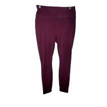 Fabletics Anywhere Motion 365 High Waisted Leggings Size XL/12-14 Burgun... - $35.00