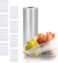 Plastic Produce Clear Bag On Roll Kitchen Food Fruits 12x17 12x15 12x20 - £17.95 GBP+