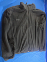 Columbia Sportswear Fleece Winter Weather Full Zip Athletic Sweater Jacket Xl - £18.86 GBP