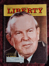 LIBERTY Magazine July August 1967 Canada Lester B. Pearson Adolph Schalk - £9.96 GBP