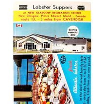 1960s New Glasgow Recreation Centre Lobster Supper Advertisement PEI Can... - $19.99