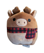 KellyToy 4.5&quot; Squishmallows Plush - New - Ruby the Moose - £13.36 GBP
