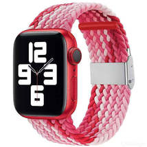 Braided + Stainless Steel Watch Band For Apple Watch - £11.65 GBP