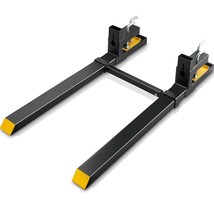 VEVOR Pallet Forks, 4000 lbs Clamp on Pallet Forks, 60&quot; Total Length Hea... - $254.56