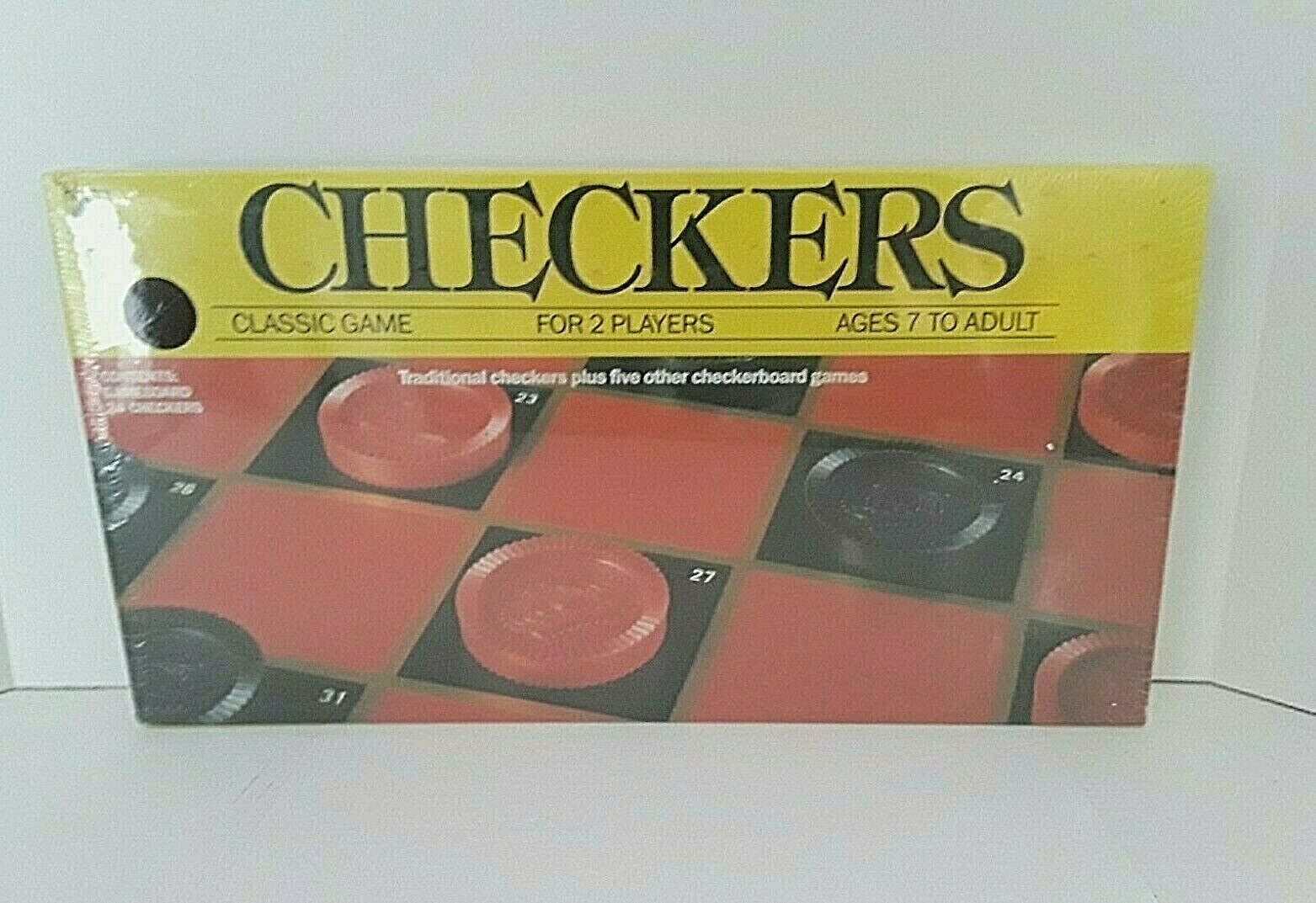 Checkers Game Set Board - $12.19