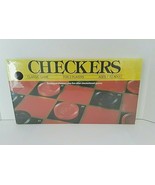 Checkers Game Set Board - £9.58 GBP