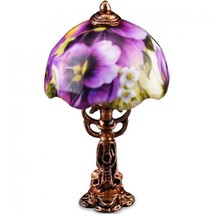 Pansy Floral Shade Table Lamp 1.871/6 Reutter DOLLHOUSE Miniature - £17.69 GBP