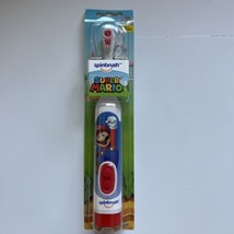 Toothbrush Super Mario Kid’s Spinbrush Battery, Soft, 1 ct, Character Mario - £10.18 GBP