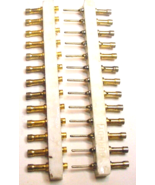 1 NOS Burndy Gold 13 Round Mil Matching Strip connector 3-1/2&quot; L 1-3/8&quot;W... - $8.86