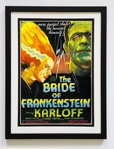 Bride of Frankenstein Movie Poster Framed - £51.95 GBP