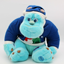 Sulley in Blue Snowman Sweater 11inch Plush Disney Store Exclusive Monst... - £10.99 GBP