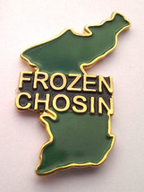 Frozen Chosin Map Korean War (1-1/2&quot;) Korea Military Hat Pin 15459 - £8.77 GBP