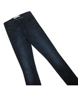 Zara Trafaluc Skinny Jeans Dark Blue Denim Zipper Fly Women&#39;s Size 2 Low... - £9.30 GBP