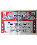 Budweiser Beer King Anheuser Busch Newark Tampa St Louis 1965 2 page Pri... - $262.35 MXN