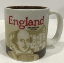 Starbucks England 3 oz. Espresso Mini Mug Cup Collectors Series Shakespeare - £21.31 GBP