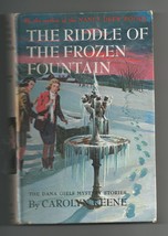 Dana Girls The Riddle Of The Frozen Fountain 1st Edition Pic Cover Ex++ 1964 - £37.43 GBP