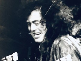 Jimmy Page 1995 Classic 8x10 Bw Matt Concert Photo Original Pic Led Zeppelin 02 - $6.79