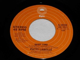 Patti Labelle Quiet Time Teach Me Tonight 45 Rpm Record Vinyl Epic Label - £12.78 GBP