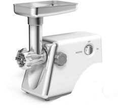 Meat Grinder attachments with feed tray, chute, Auger, grinding plates a... - £18.38 GBP