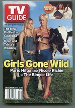 TV Guide-Deember 6-12, 2003-NY Metro Ed-Paris Hilton-Nicole Richie-VG - £14.73 GBP