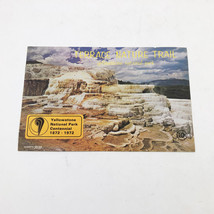 1972 Yellowstone Centennial Terrace Nature Trail Brochure 8 pages - €8,39 EUR